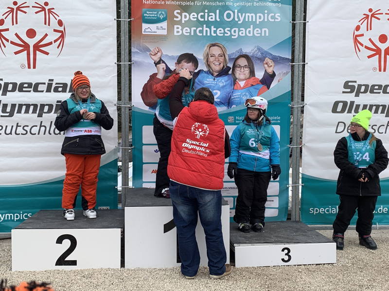 Siegerehrung Siegerehrung Special Olympic
