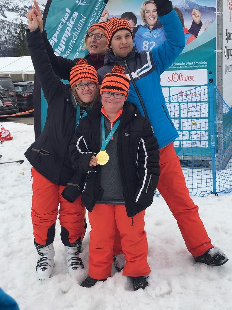Team der Astrid Lindgren Schule Willstätt-Hesselhurst Special Olympics National Wintergames