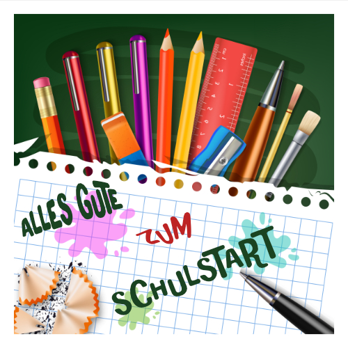 Alles Gute zum Schulstart